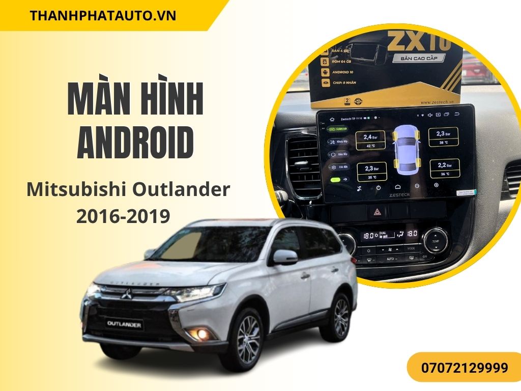 Màn Hình Android Mitsubishi Outlander 2016-2019 giúp bạn nâng cấp trải nghiệm lái xe với giao diện trực quan và dễ sử dụng. Cùng với đó, màn hình hỗ trợ kết nối với các thiết bị như điện thoại qua Android Auto, Apple CarPlay, giúp bạn dễ dàng truy cập vào các ứng dụng yêu thích ngay trên màn hình của xe.