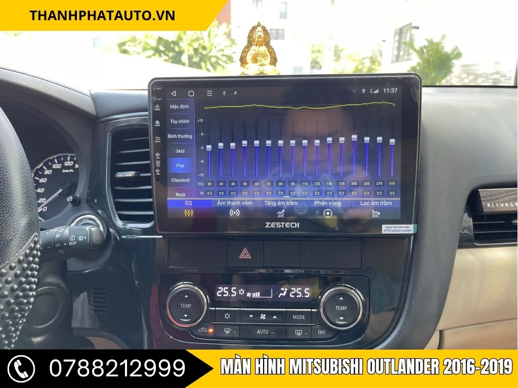 Màn Hình Android Mitsubishi Outlander 2016-2019 có tính năng màn hình cảm ứng, cho phép bạn điều khiển các chức năng một cách dễ dàng. Bạn có thể vừa lái xe vừa truy cập vào các ứng dụng giải trí như YouTube, Spotify, hay các phần mềm điều khiển xe mà không cần phải rời tay khỏi vô-lăng.