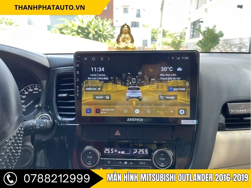 Màn Hình Android Mitsubishi Outlander 2016-2019 là sự lựa chọn lý tưởng cho những ai yêu thích công nghệ hiện đại, với màn hình giải trí lớn, dễ dàng điều khiển các chức năng như nghe nhạc, xem video, duyệt web hoặc sử dụng các tính năng của xe.