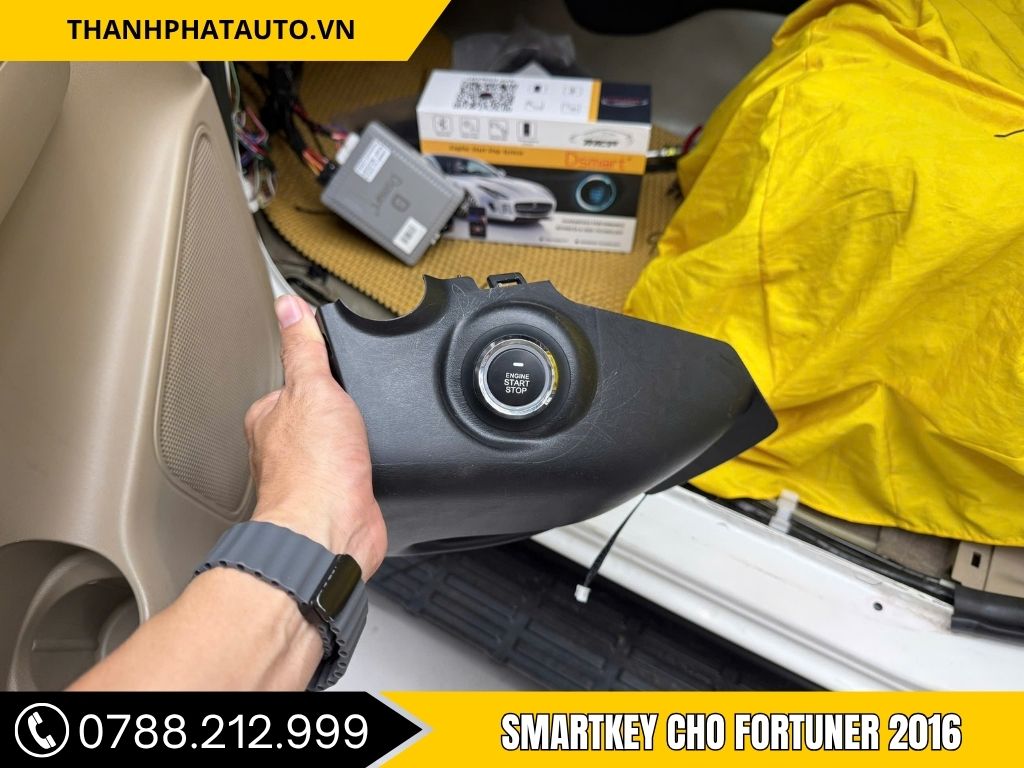 Smartkey cho Toyota Fortuner 2016