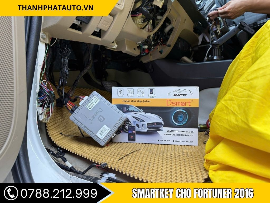 Smartkey cho Fortuner 2016