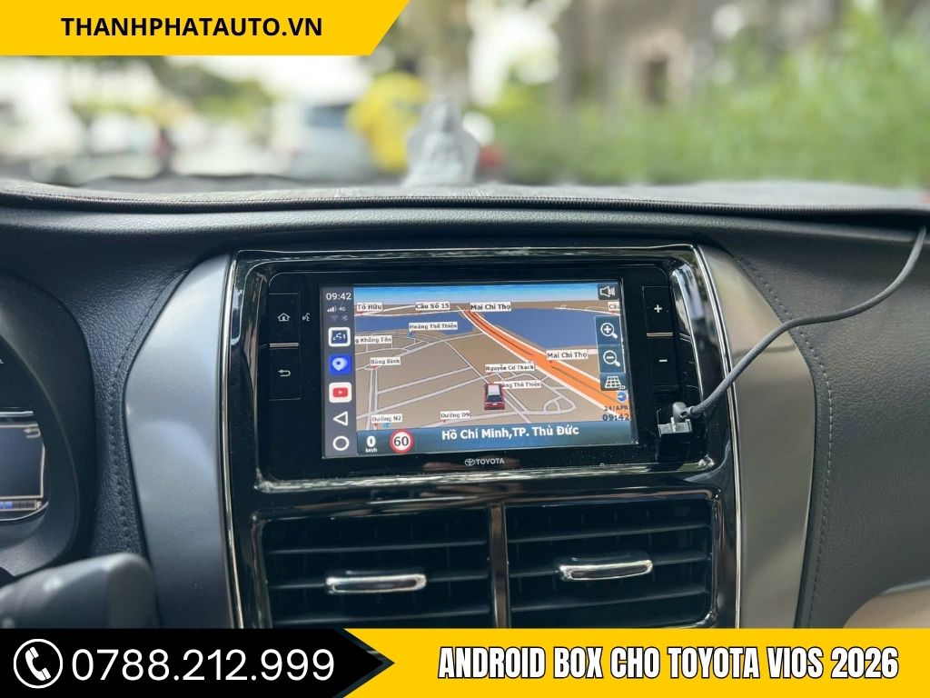 Phụ Kiện Toyota Vios 2026 Android Box