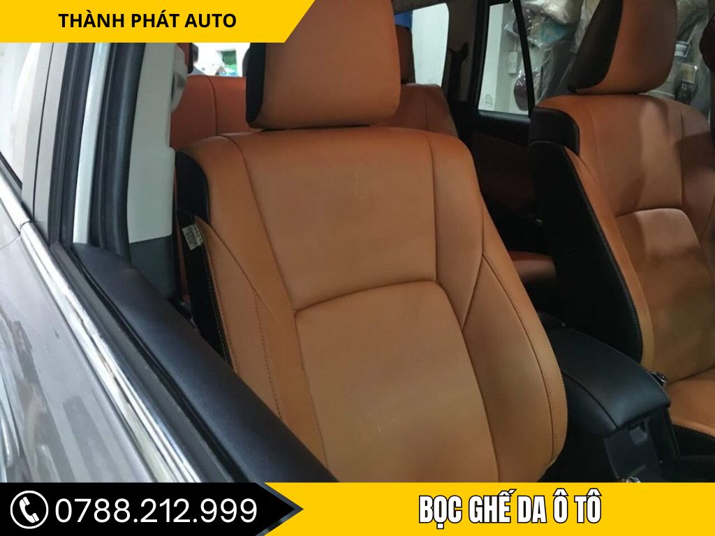 Bọc ghế da ô tô Long An – Nâng cấp nhiều dòng xe