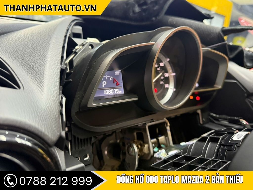 Đồng hồ ODO Taplo Mazda 2 bản thiếu