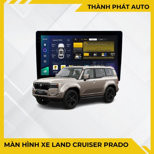 Màn Hình Android Cho Xe Land Cruiser Prado