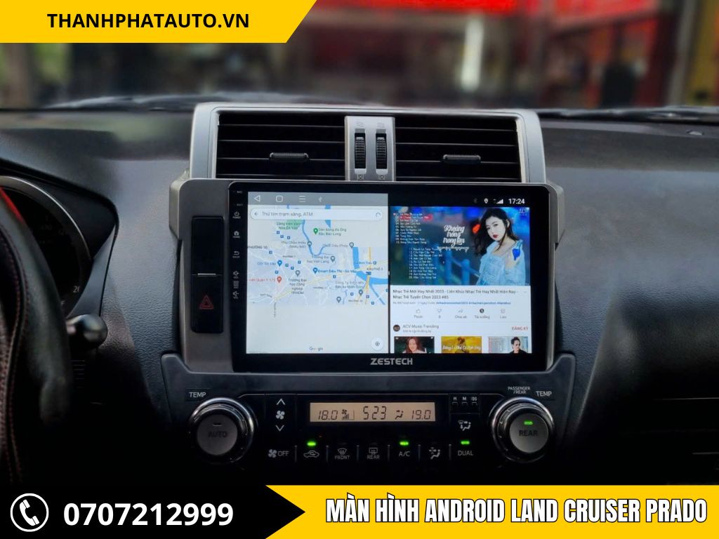Màn Hình Android Land Cruiser Prado