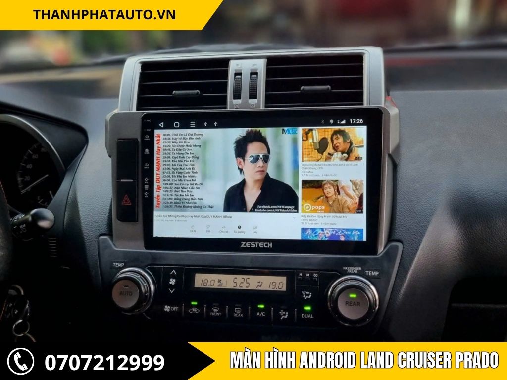 Màn Hình Android Land Cruiser Prado