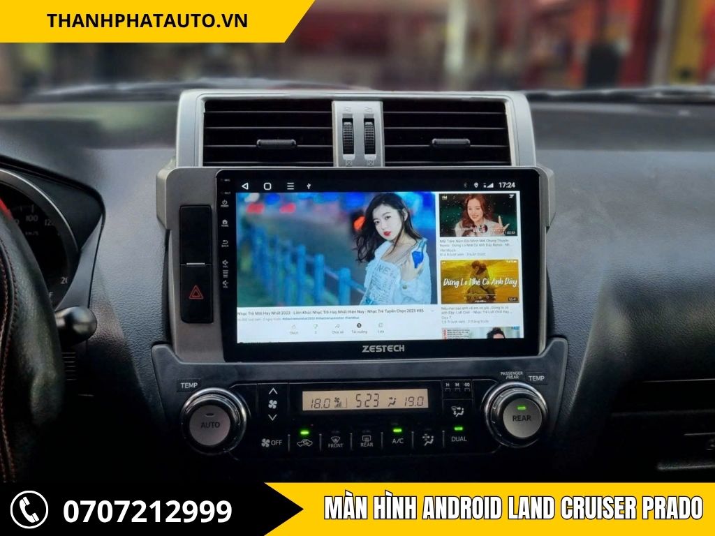 Màn Hình Android Land Cruiser Prado