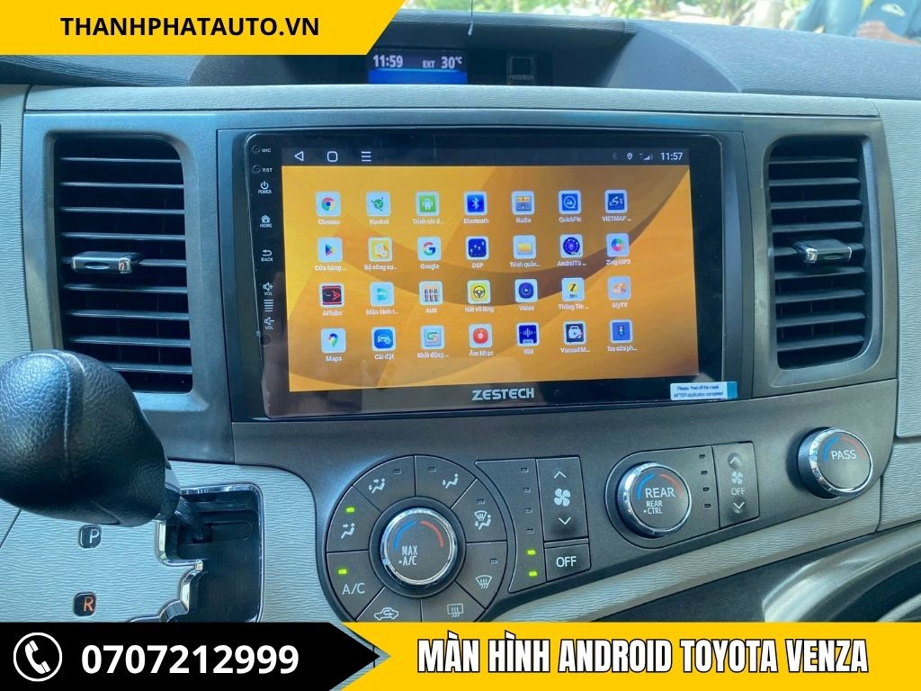 Màn Hình Android Toyota Venza