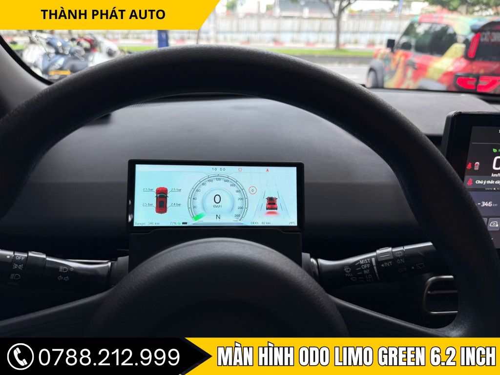 Màn hình odo limo green - nhiều tính năng nổi bật