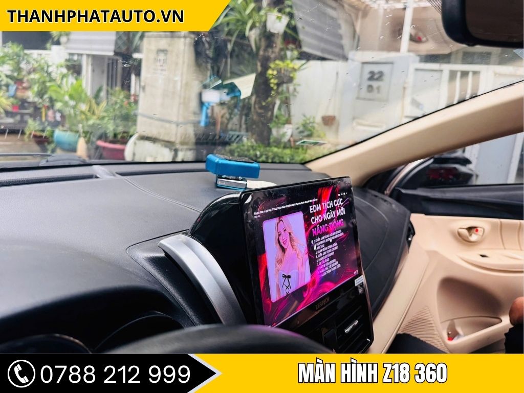 Màn hình Z18 360 Cho Xe Toyota Vios 2016