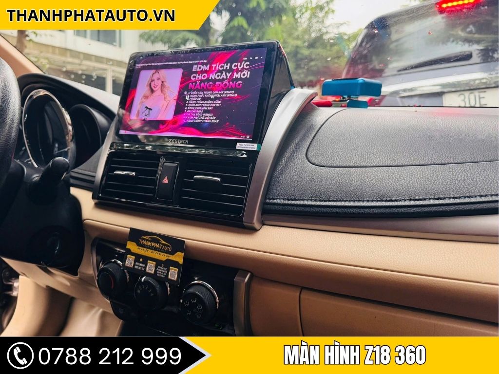 Màn hình Z18 360 Cho Xe Toyota Vios 2016
