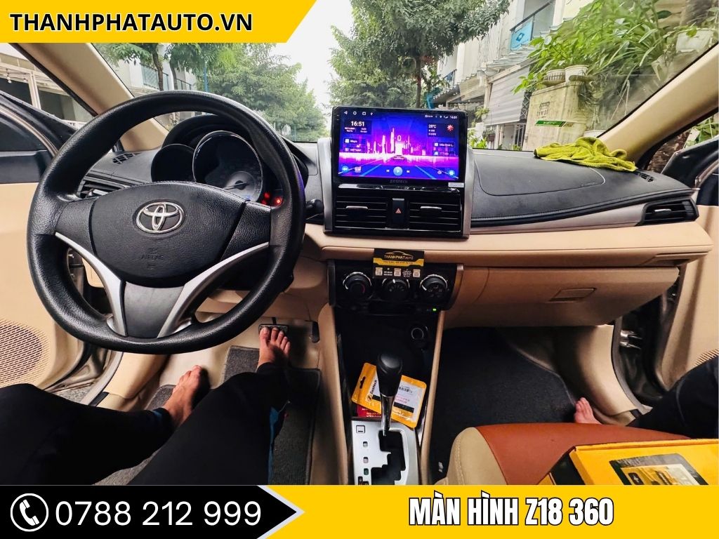 Màn hình Z18 360 Cho Xe Toyota Vios 2016