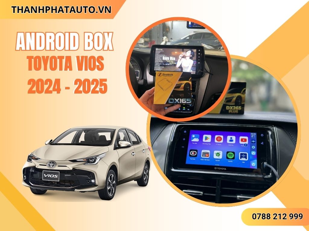 Android Box Toyota Vios 2024-2025
