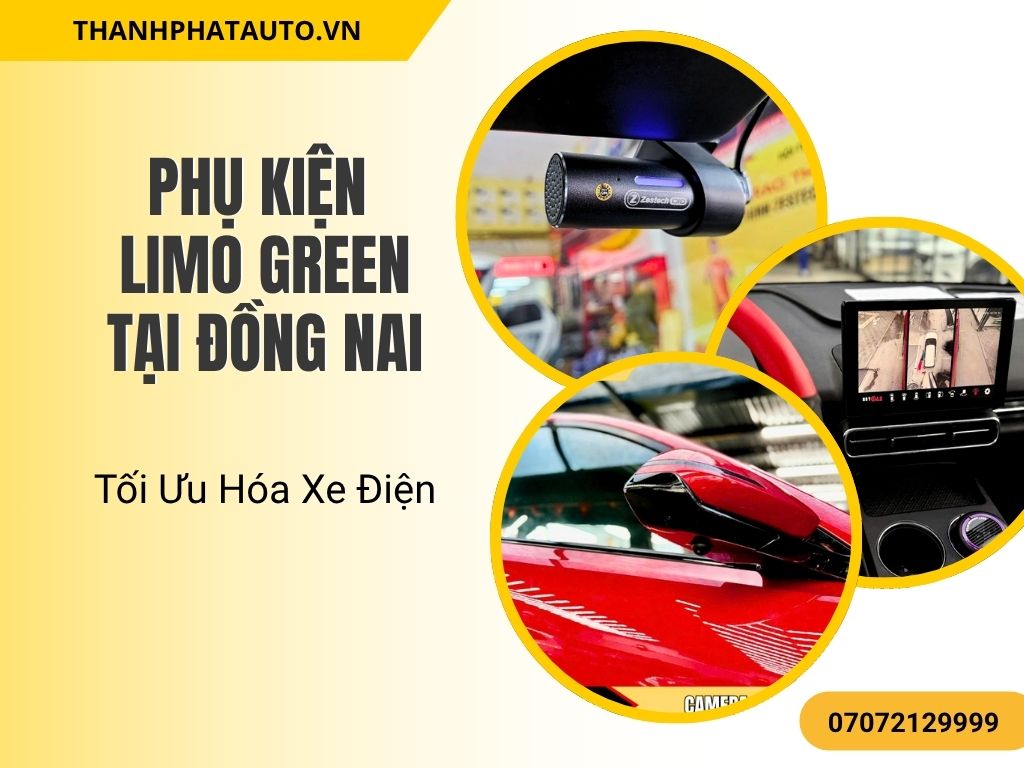 Phụ kiện Limo Green tại Đồng Nai – nâng cấp phần cốp xe với thiết bị hỗ trợ, giúp việc đóng mở cốp xe trở nên dễ dàng và tiện lợi hơn."