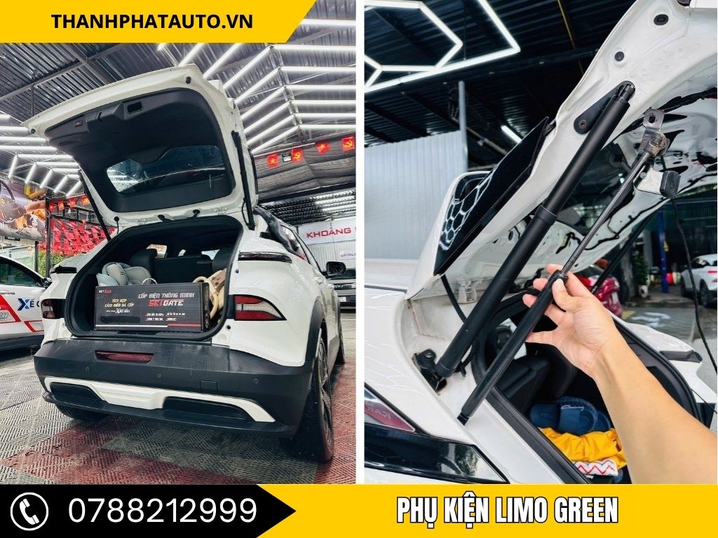 Phụ kiện Limo Green tại Đồng Nai – Nâng cấp cốp xe với phụ kiện hỗ trợ đóng mở dễ dàng hơn, mang lại sự thuận tiện và tiết kiệm thời gian cho người sử dụng. Thiết bị này giúp cải thiện khả năng sử dụng cốp xe, đặc biệt cho những người có nhu cầu sử dụng cốp thường xuyên."