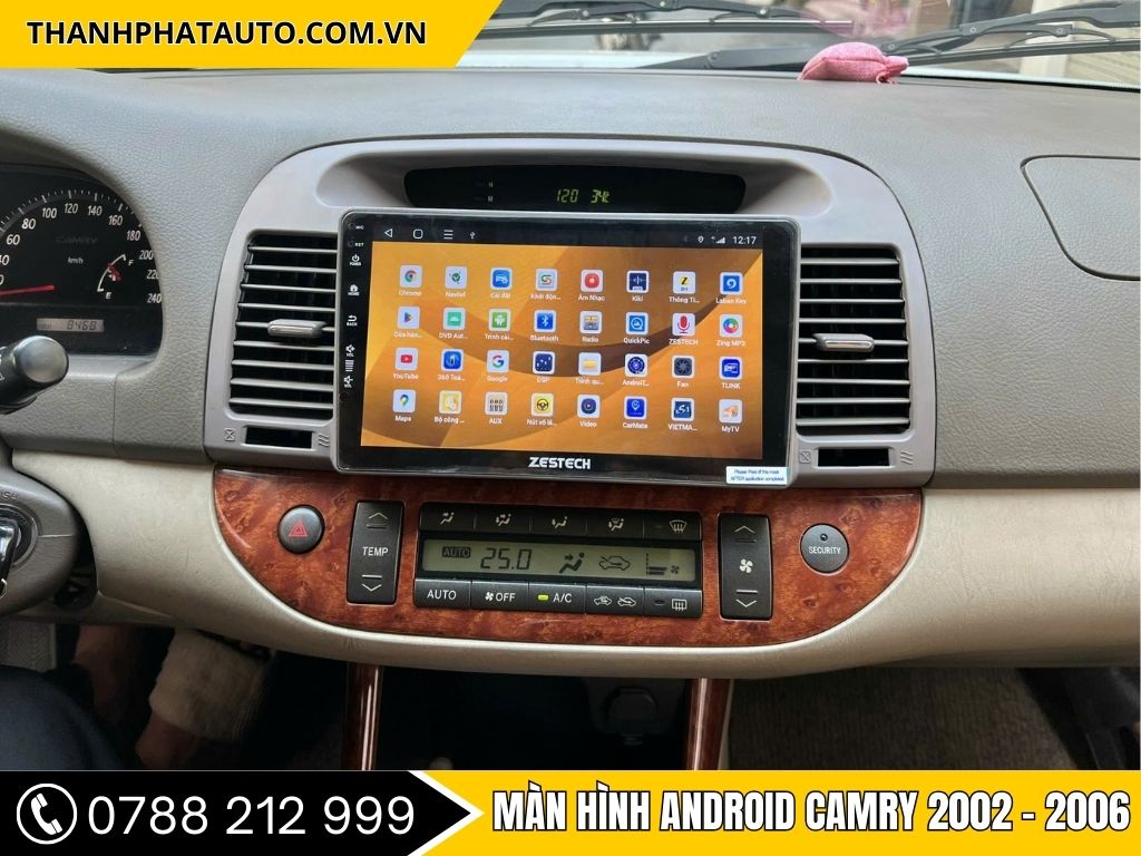 Màn Hình Android Toyota Camry 2002-2006