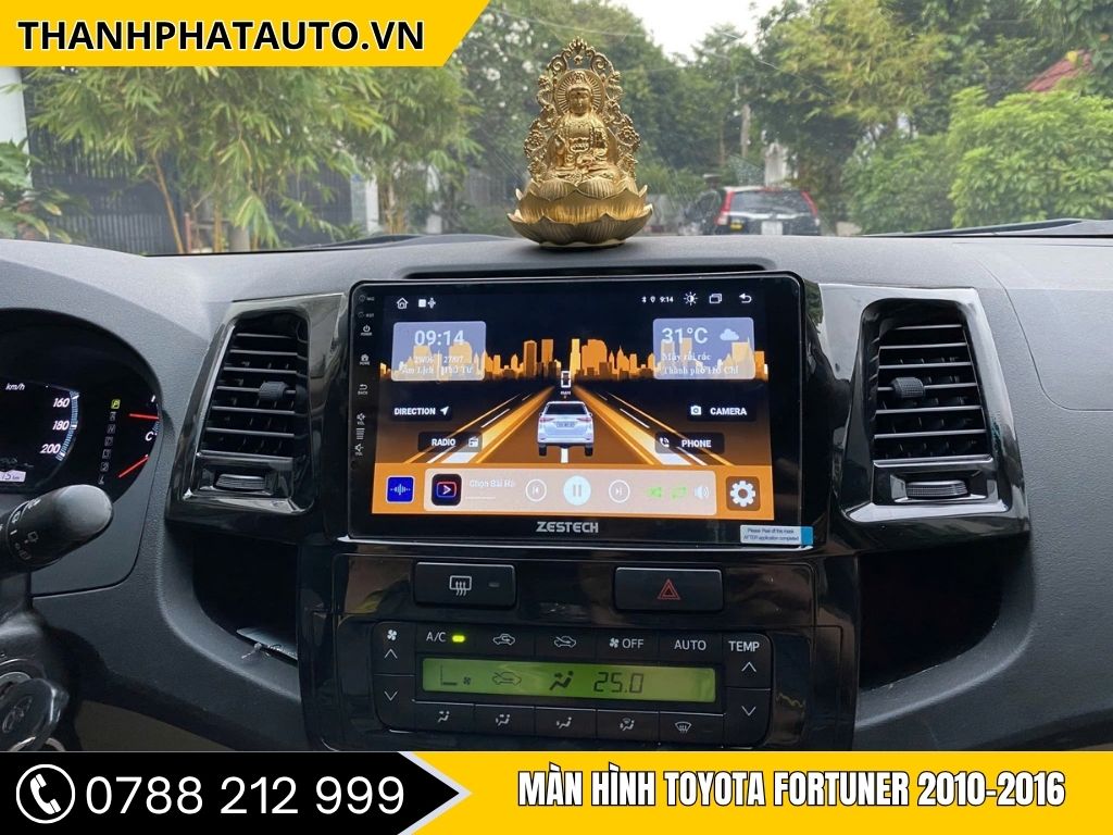 Màn hình Android Toyota Fortuner 2010-2016