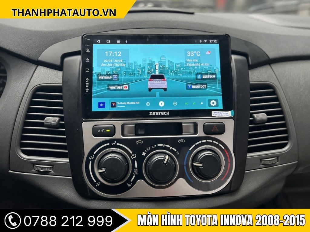 Màn hình Toyota Innova 2008 - 2015