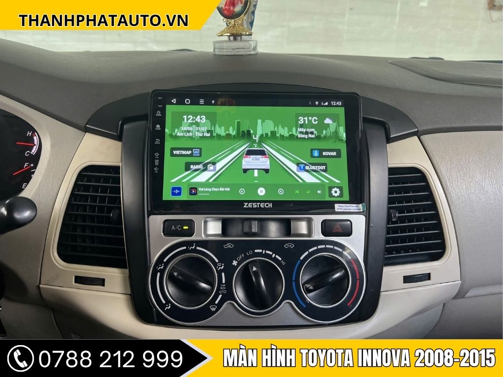 Màn hình Toyota Innova 2008 - 2015
