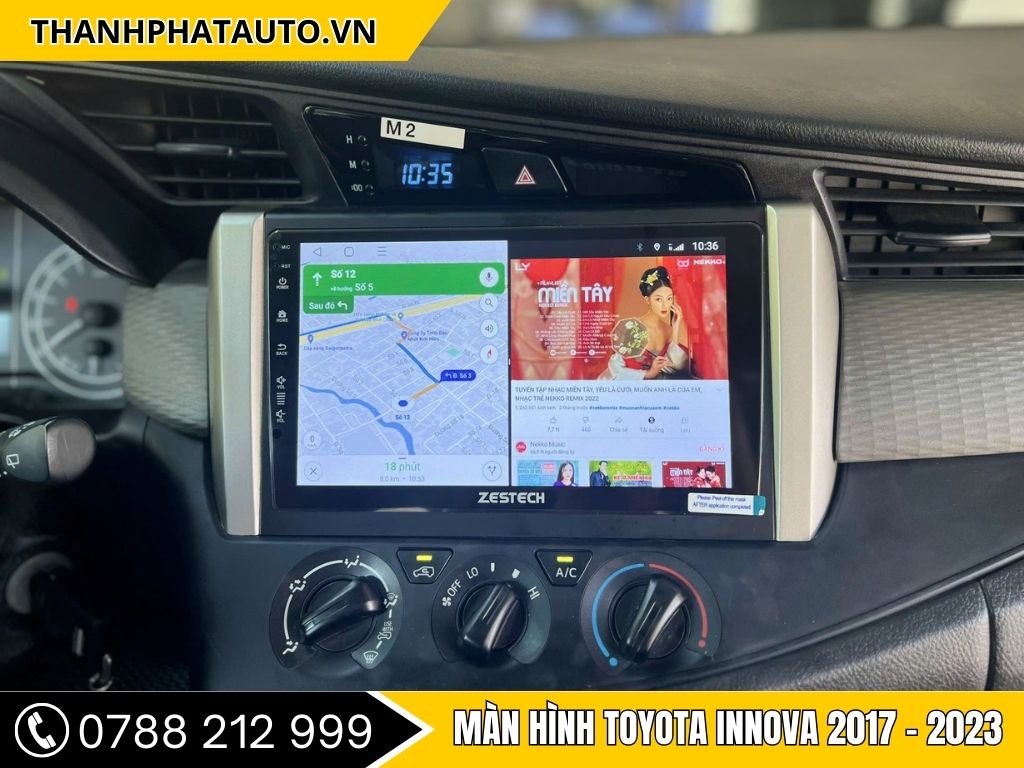 Màn Hình Android Toyota Innova 2017-2023