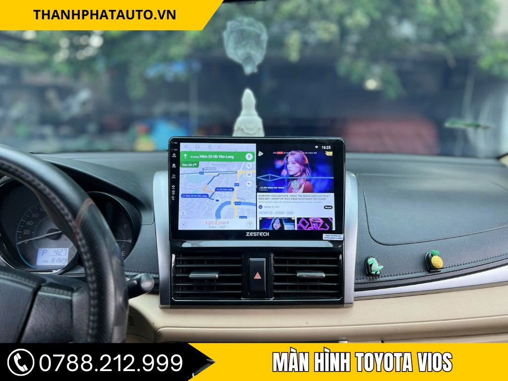 Tổng Hợp Phụ Kiện Toyota Vios - Màn Hình Toyota Vios