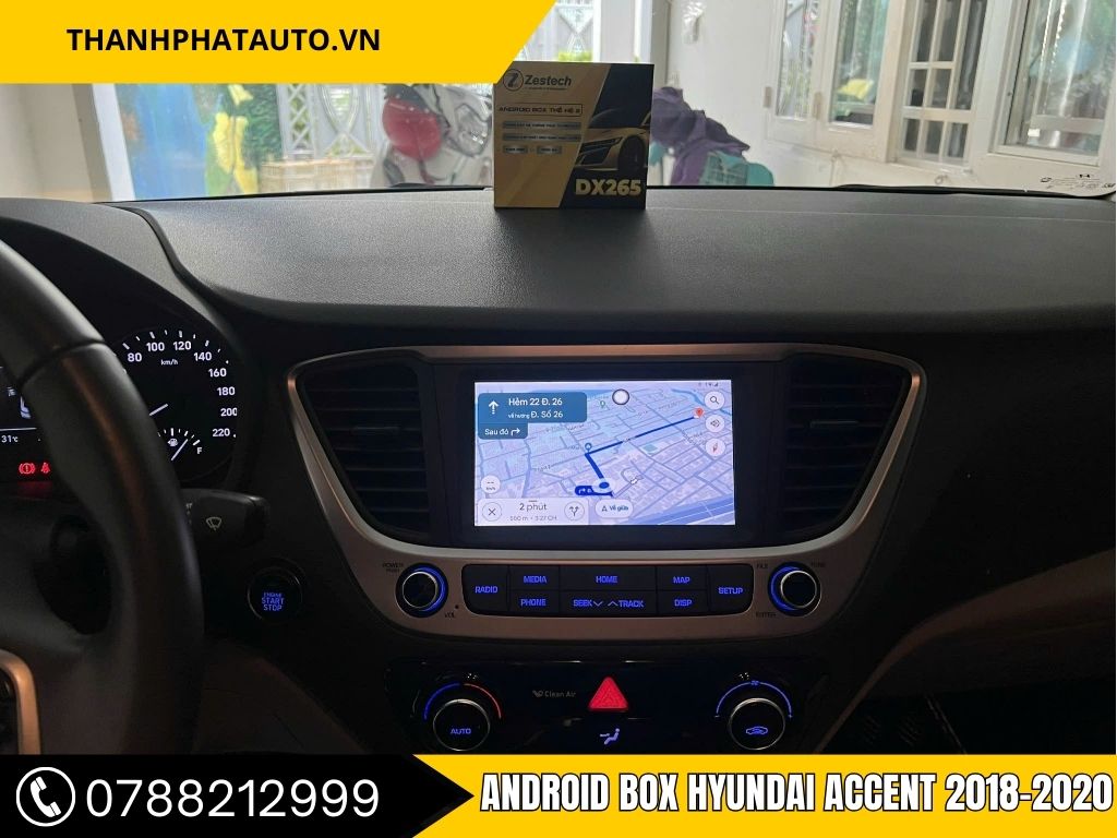 Android Box Xe Hyundai Accent 2018-2020 - Tính Năng Tiện Lợi, Dễ Dàng