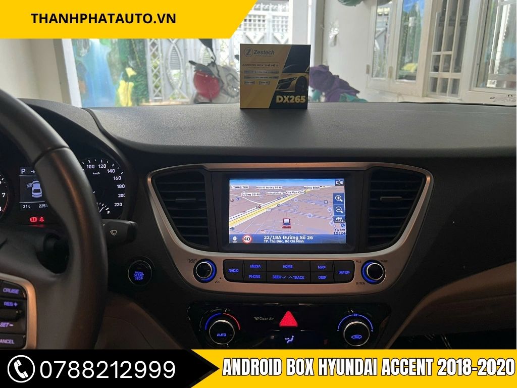 Android Box Xe Hyundai Accent 2018-2020 - Tính Năng Tiện Lợi, Dễ Dàng