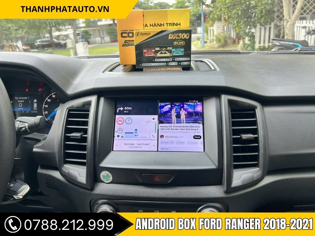 Android Box Ford Ranger 2018-2021