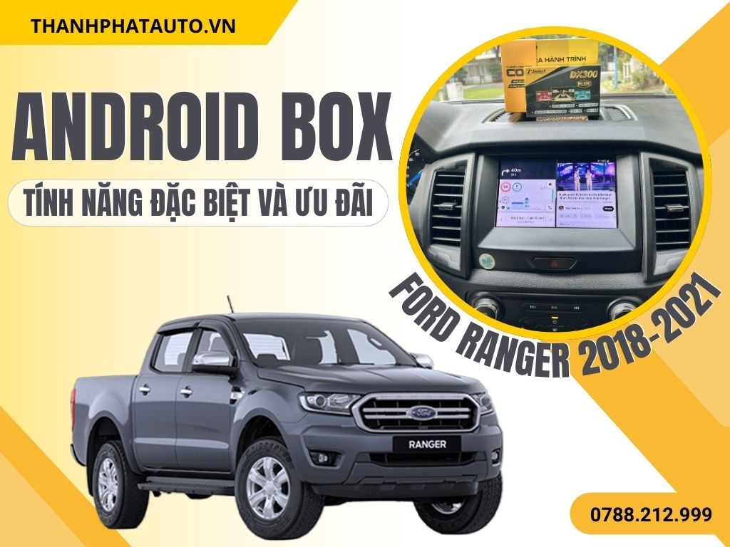 Android Box Ford Ranger 2018-2021