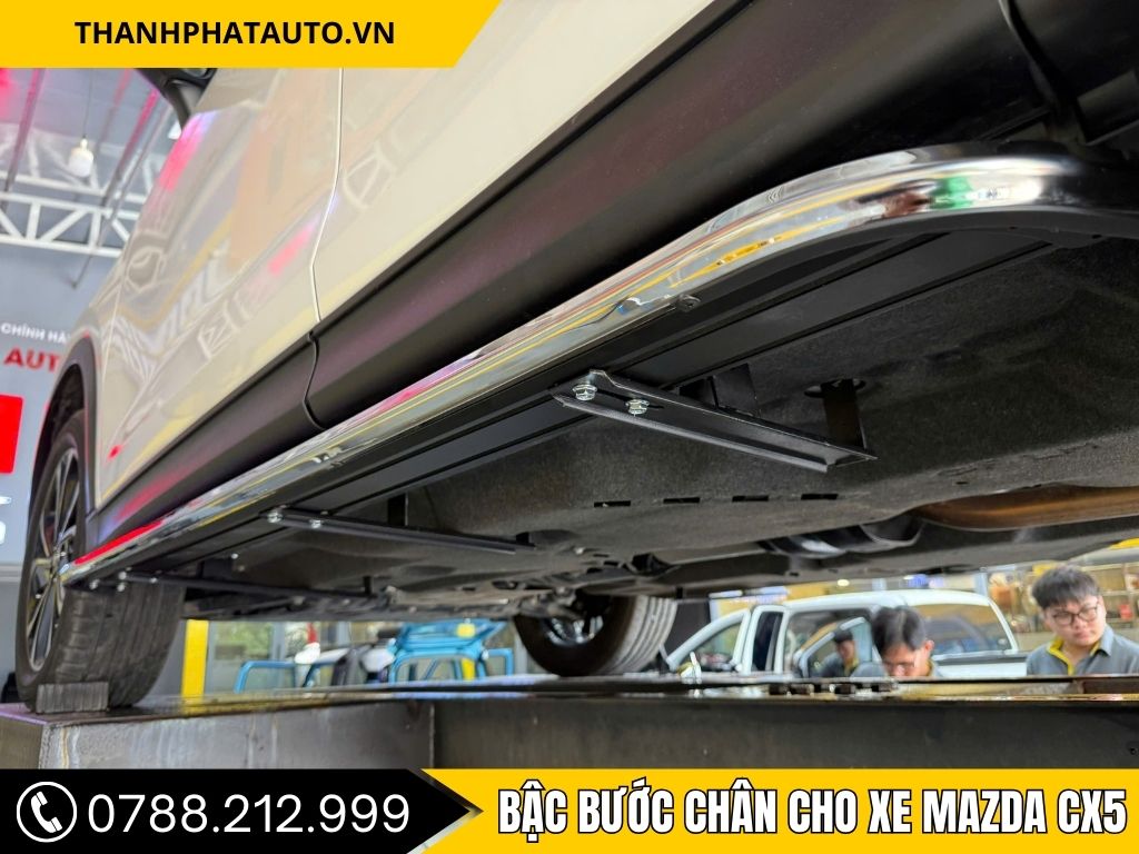 Hình Ảnh Bậc Bước Chân Cho Xe Mazda CX5