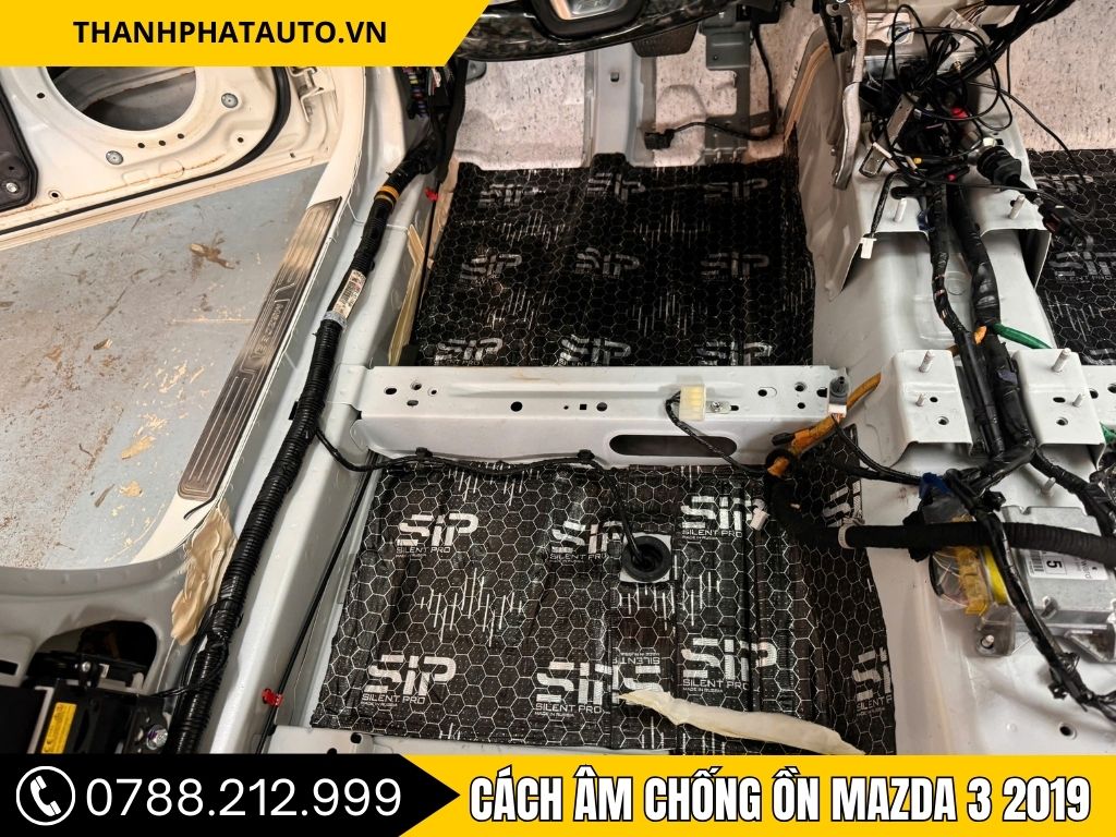Cách Âm Chống Ồn Mazda 3 2019
