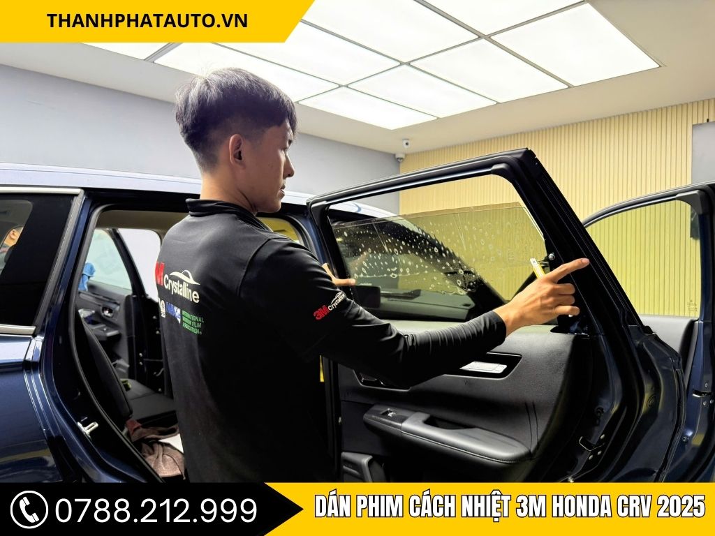 Dán Phim Cách Nhiệt 3M Honda CRV 2025