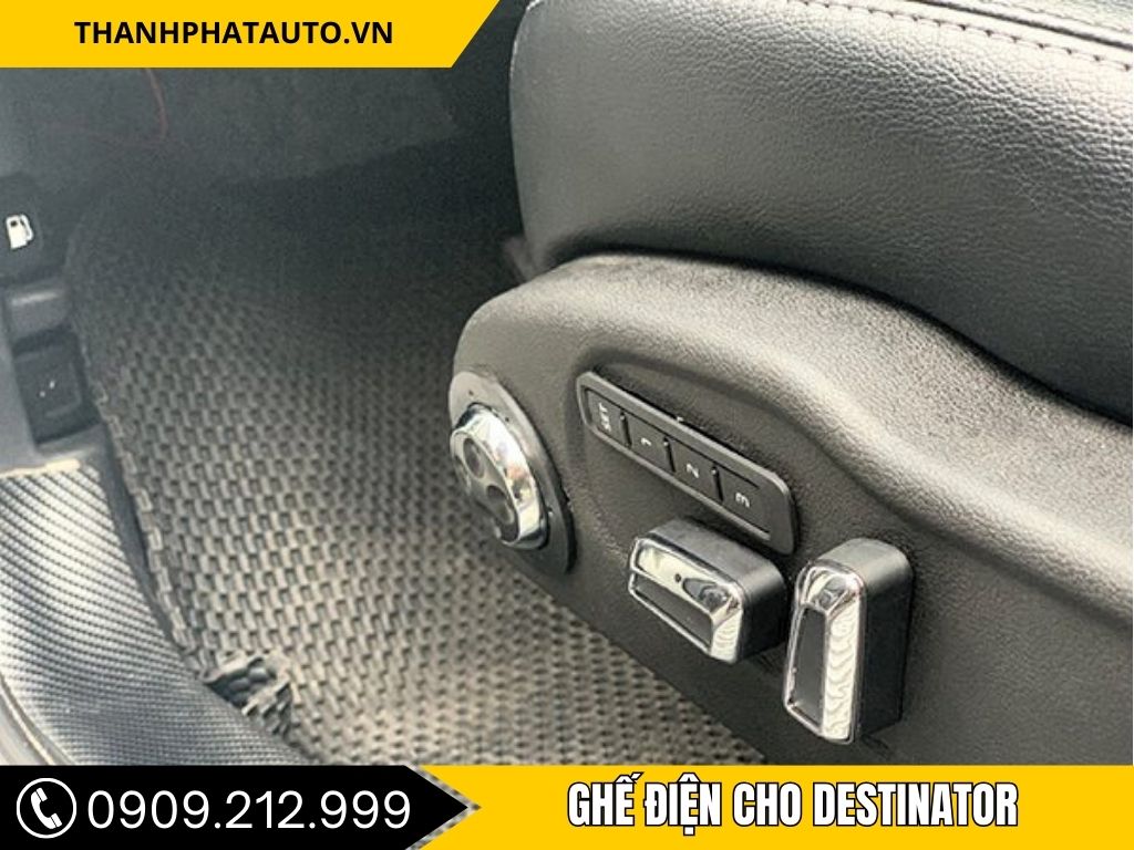Ghế Điện Cho Mitsubishi Destinator – Địa Chỉ Lắp Đặt Uy Tín