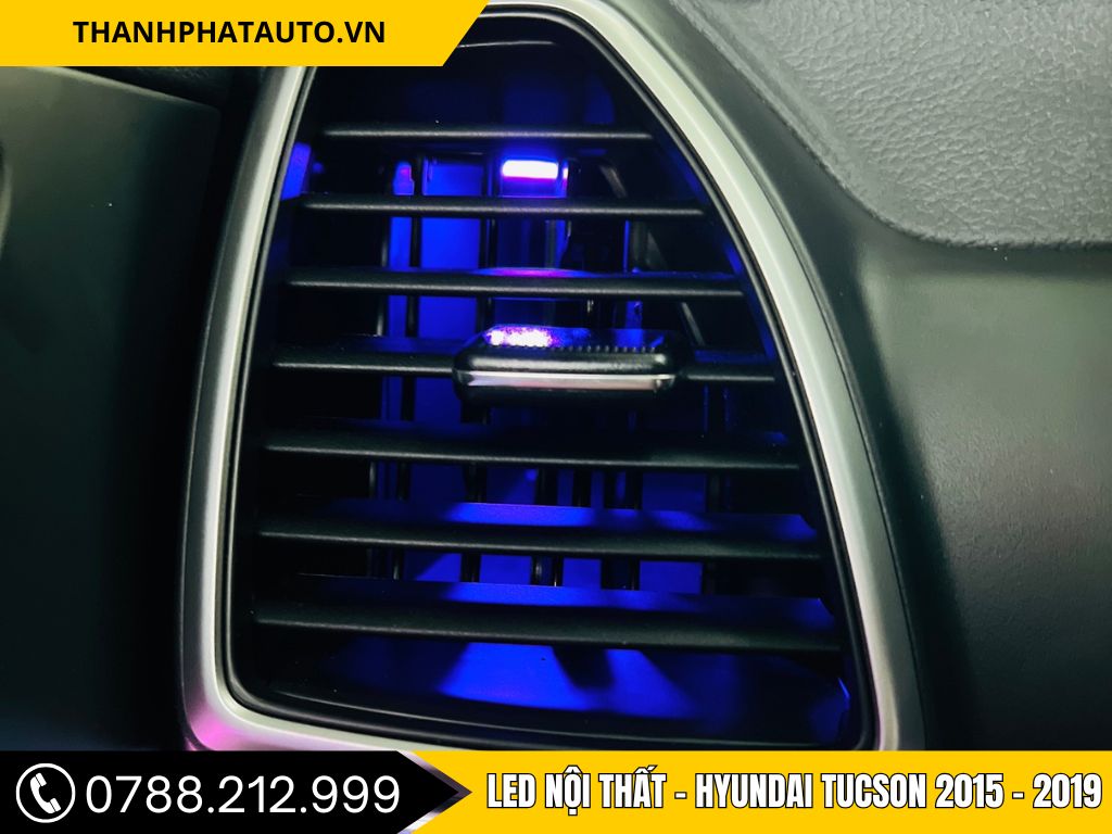 Led viền nội thất cho ô tô