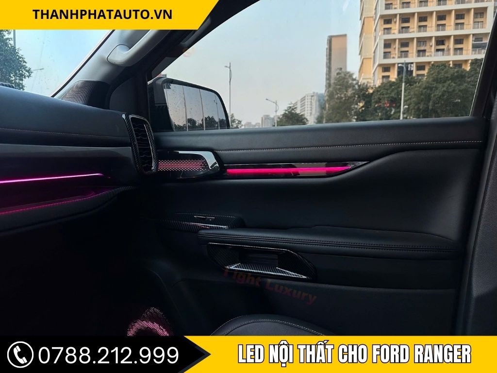 Hình Ảnh Led Nội Thất Cho Ford Ranger