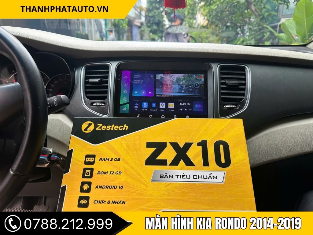 Hình Ảnh Màn Hình Kia Rondo 2014, 2015, 2016, 2017, 2018, 2019