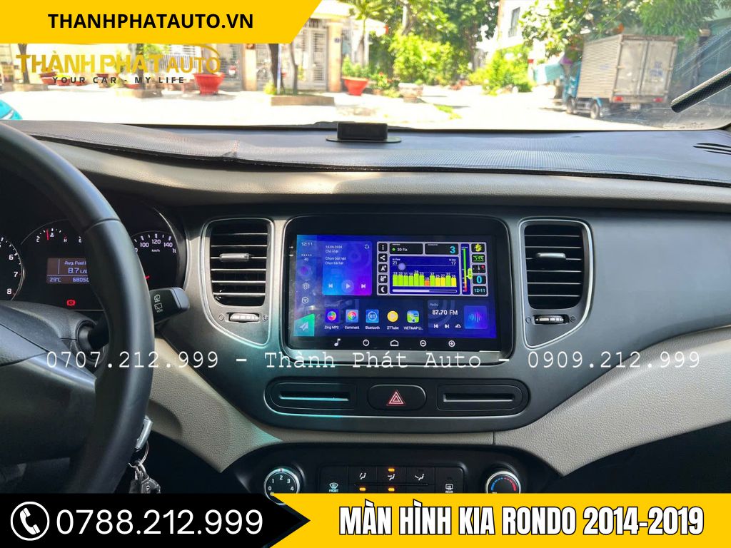 Hình Ảnh Màn Hình Kia Rondo 2014, 2015, 2016, 2017, 2018, 2019