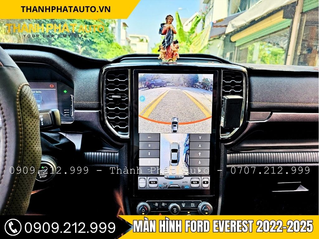 Màn Hình Android Ford Everest 2022-2025 – Chuẩn Form Zin