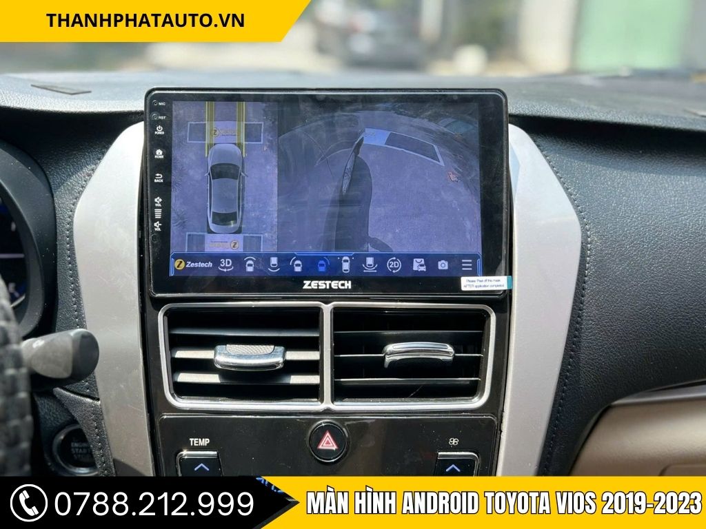 Màn Hình Android Toyota Vios 2019–2023