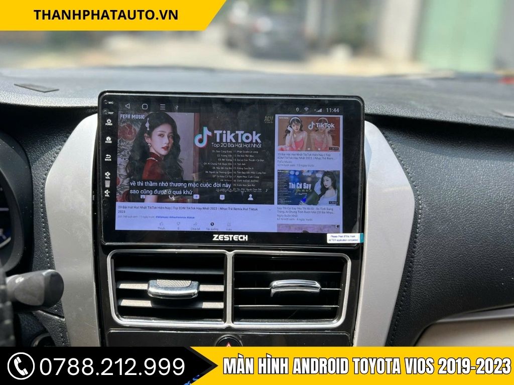 Màn Hình Android Toyota Vios 2019–2023