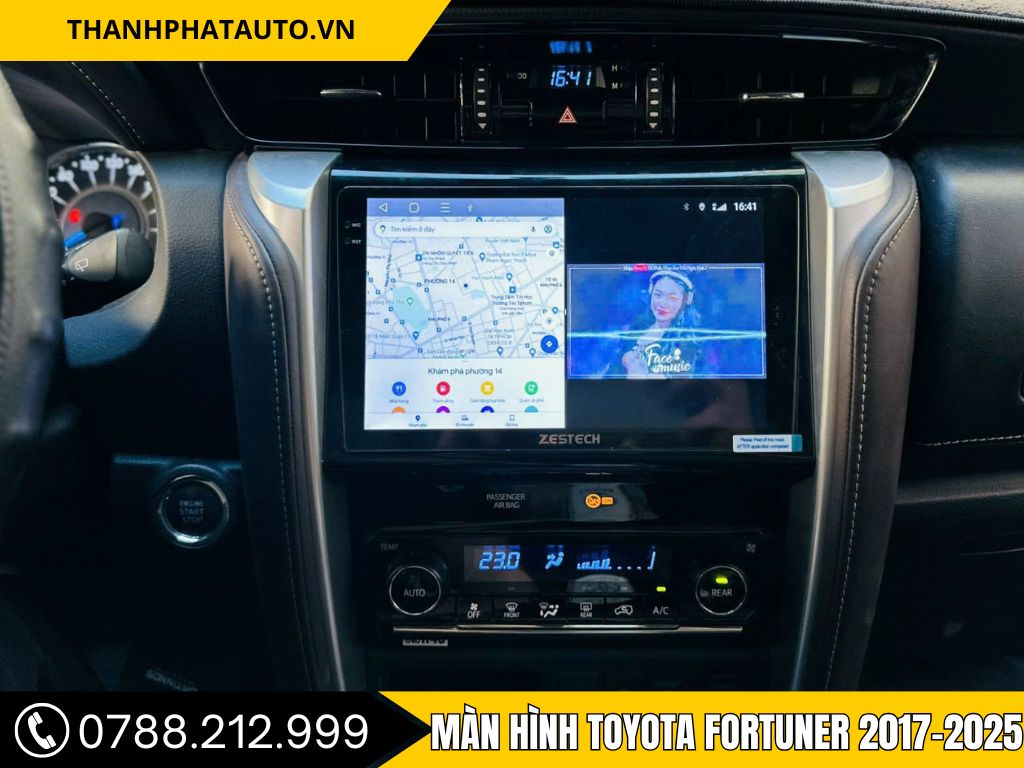 Màn Hình Fortuner 2017-2025