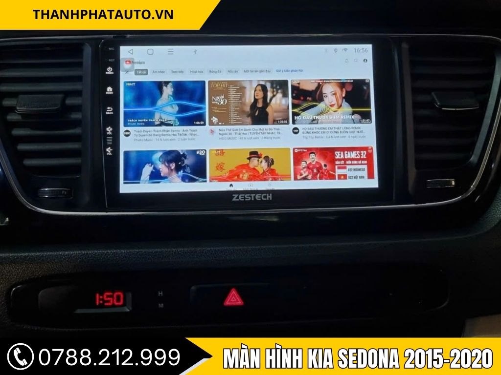 Màn Hình Kia Sedona 2015–2020