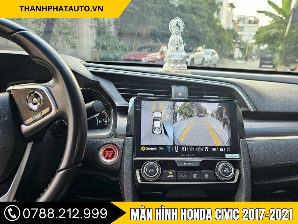 Màn hình Honda Civic 2017–2021 