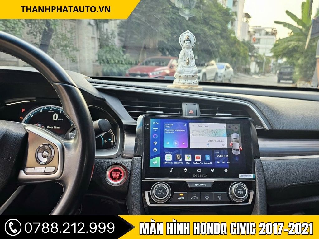 Màn hình Honda Civic 2017–2021