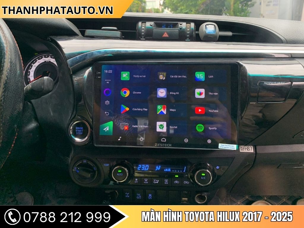 Màn Hình Toyota Hilux 2017-2025