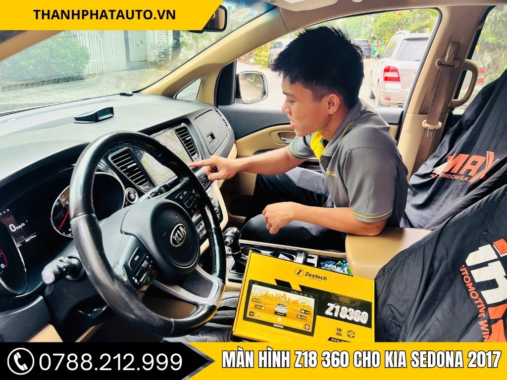 Màn Hình Z18 360 Cho Kia Sedona 2017