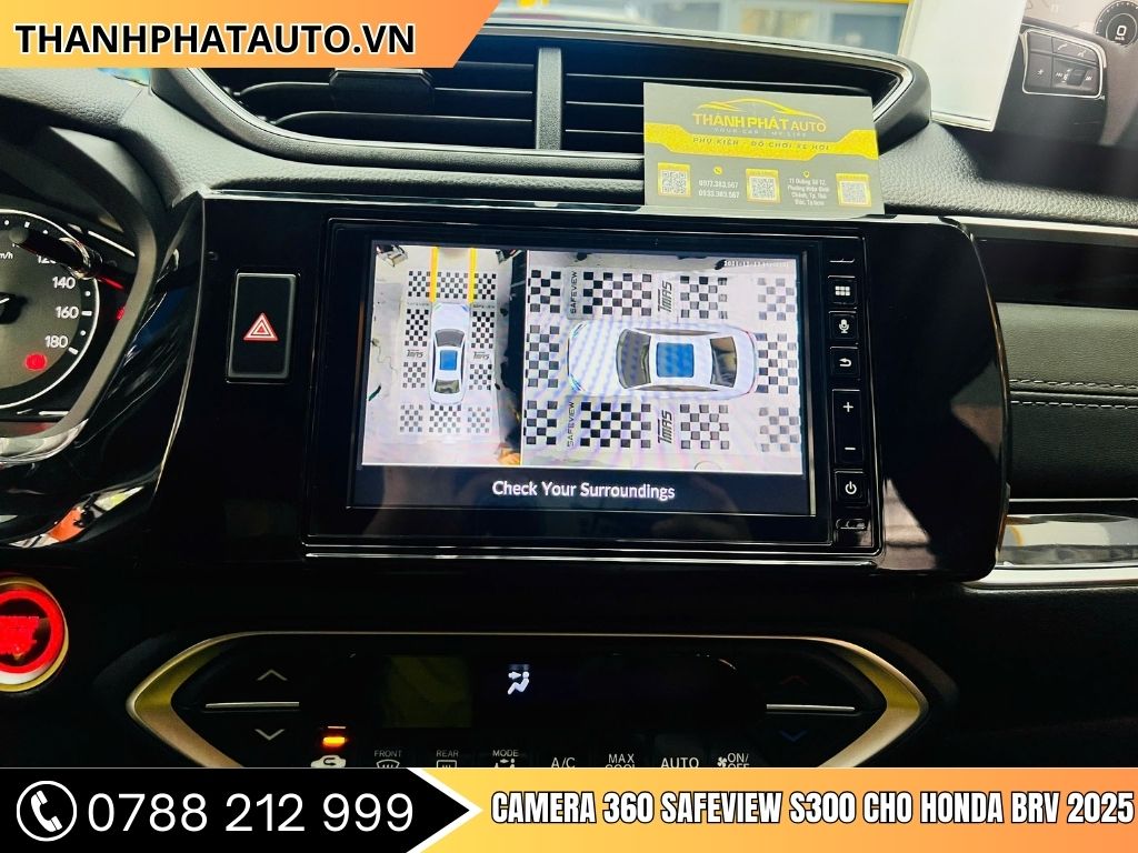 Camera 360 Safeview S300 Honda BRV 2025 