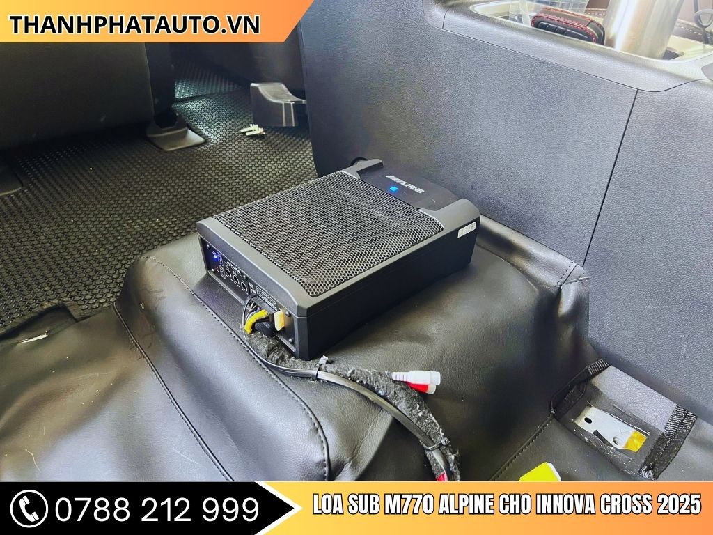 Loa Sub M770 ALPINE Innova Cross 2025