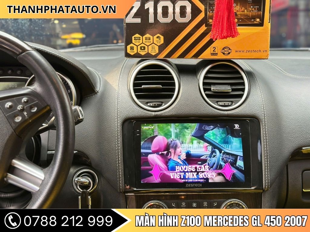 Màn Hình Z100 Mercedes GL 450 2007